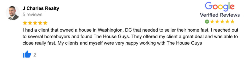sell my home for cash dc